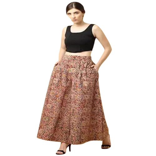 Ladies Kalamkari Cotton Palazzo