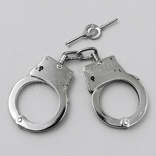 Metal Handcuffs - Color: Silver