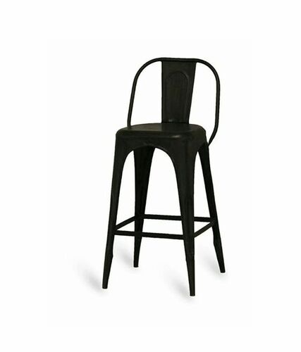 Metal High Cafe Chair