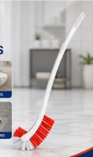 Plastic Double Hockey Toilet Brush