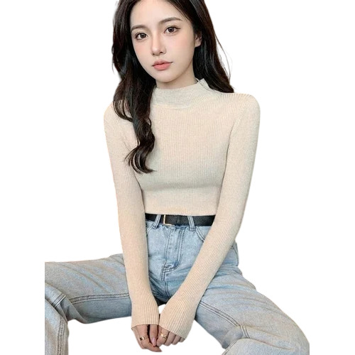 Polo Neck Top