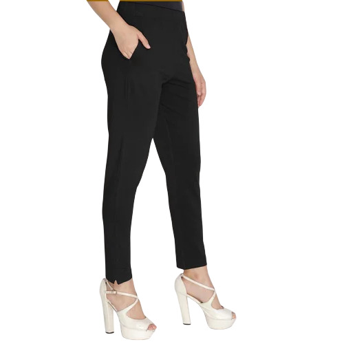 Poly Viscose Women Formal Pant
