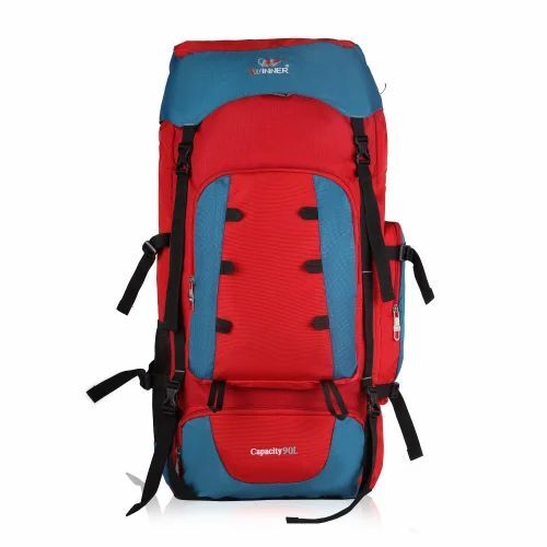 Red Color Trekking Bag