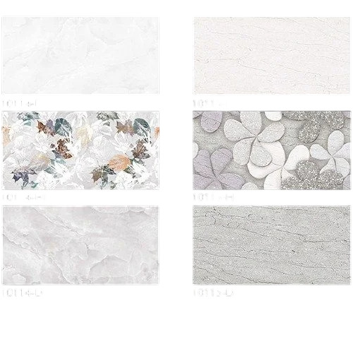 Soft Floral Texture Digital Ceramic Wall Tiles