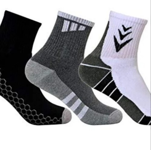 Stretchable Terry Cotton Socks For Sports