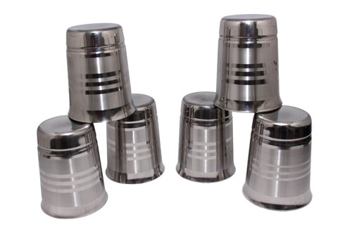 Stylist Stainless Steel Glass