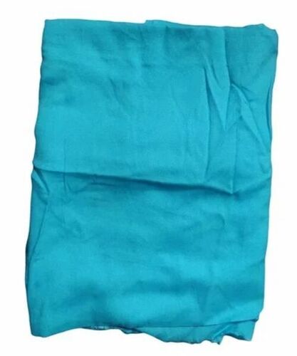 Blue Plain Cotton Fabric
