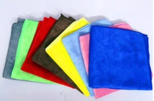 Car Cleaning Plain Microfibre Cloth