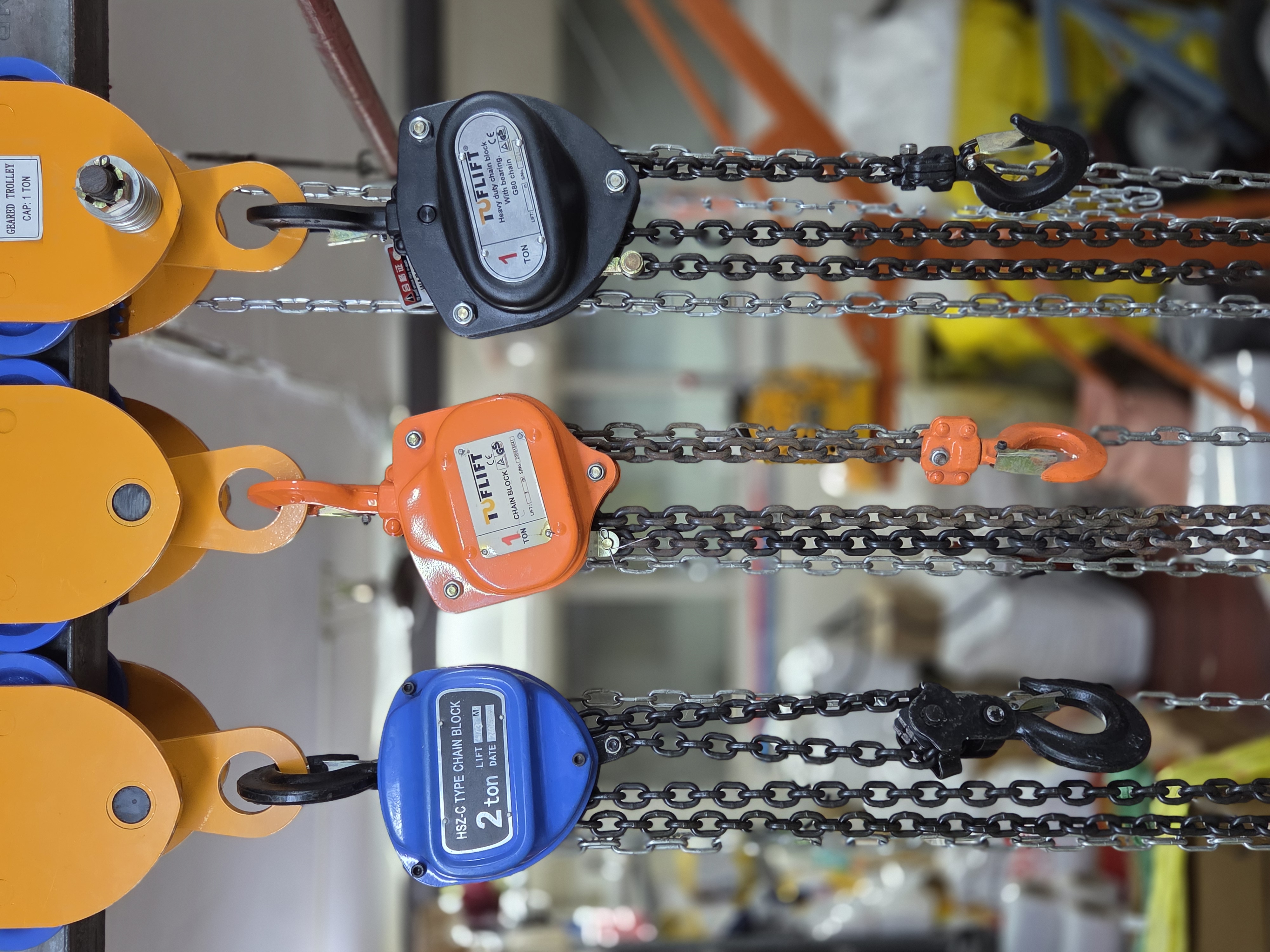 Chain Pulley Block - Application: Industry