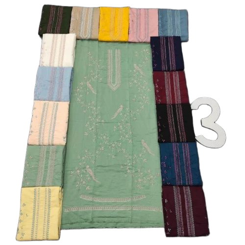 Designer Embroidery Kurta Fabric