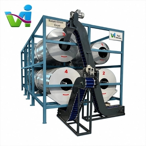 Fryums Rotary Drum Dryer