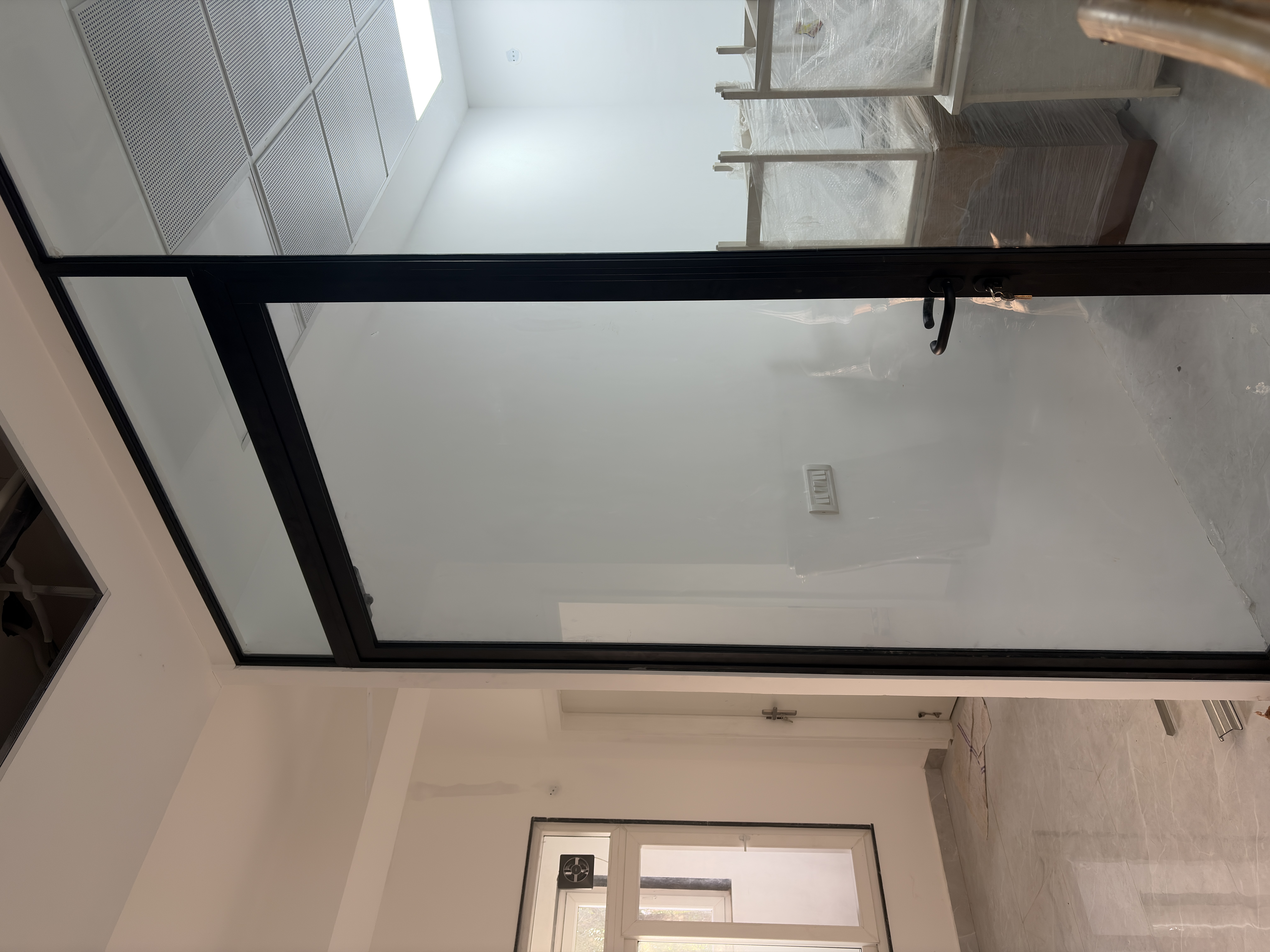 Gd06 Slim Aluminium Single Glass Door - Application: Office