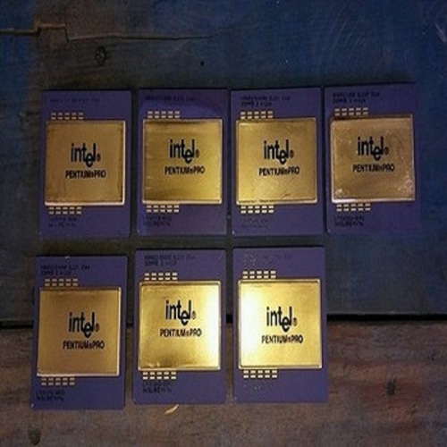 Intel pentium Pro Ceramic Cpu Scrap For Gold Recovery