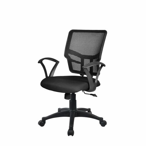 Long Lasting Medium Back Netted Office Chair