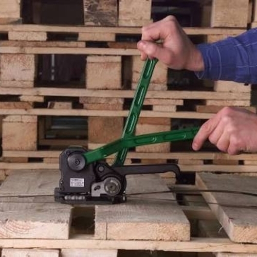 Manual steel strapping tools