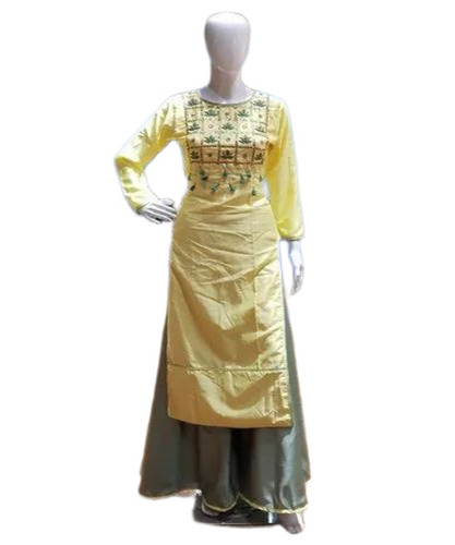 rayon printed kurti