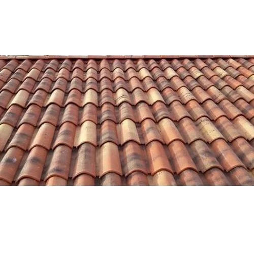 Red Concrete Roofing Tiles