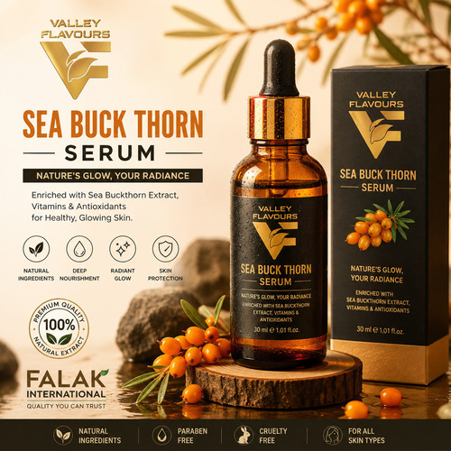 Sea Buckthorn Serum - Cultivation Type: Organic