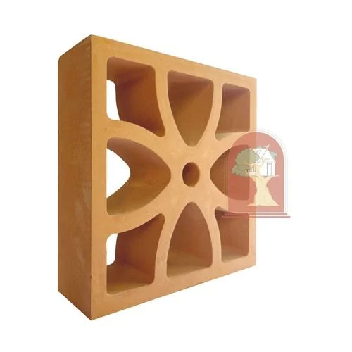Square Terracotta Jali