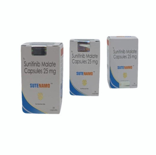 Sutenamo Sunitinib Malate Capsules 25Mg - Origin: India