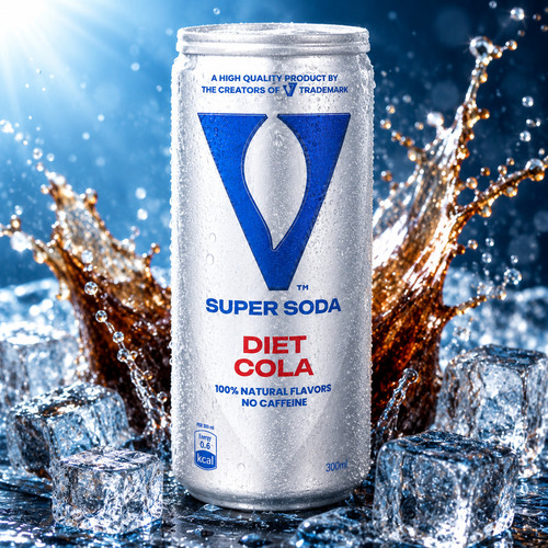 V7 Super Soda Diet Cola No Sugar Natural Flavours No Caffeine 300Ml Can - Alcohol Content (%): N/A