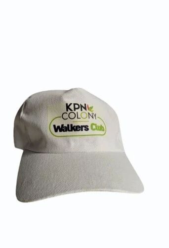 White Cotton Promotional Cap