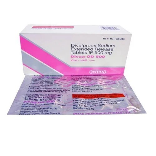 500Mg Divalproex Sodium Extended Release Tablets - Drug Type: General Medicines
