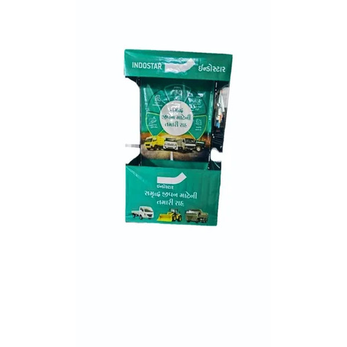 Green Canopy Promotional Tent - Polyester 6x6 ft Green, Steel Frame, Water Resistant Fabric, UV Protection, Adjustable Height