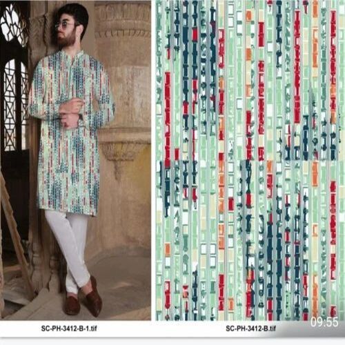 Lining Fancy Rayon Kurta Fabric