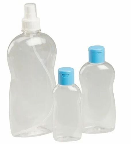 Pet Baby Oil Bottle - Color: Transparent