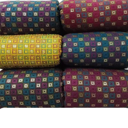Rayon Kurtas Fabric - Cotton Embroidered, Multicolor, 58 Inch Width | Lightweight, Quick Dry, Tear-Resistant