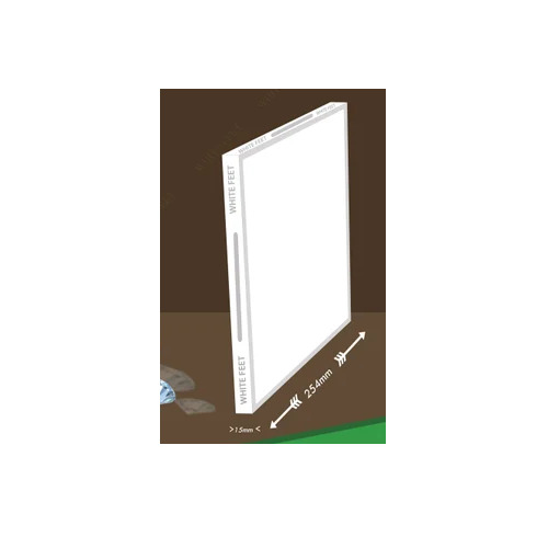 White Feet Reflective Cool Roof Tile