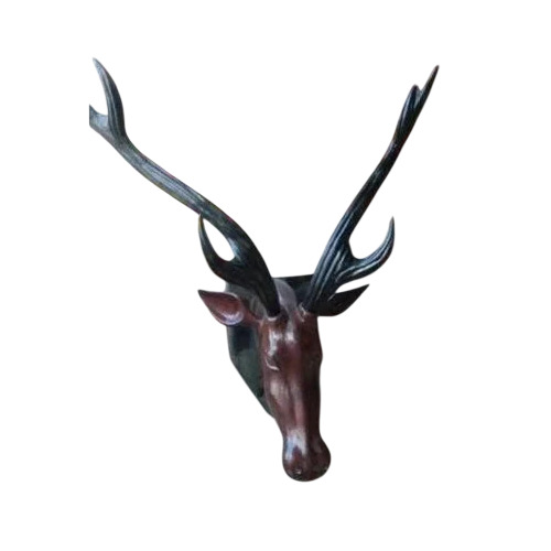 Wooden Deer Sculptures