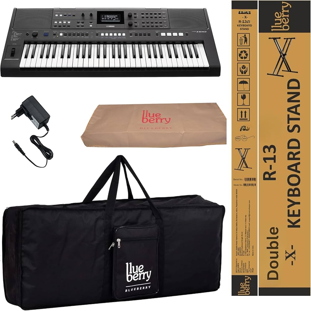 Yamaha Psr I510 61 Key Portable Keyboard - Application: Concert