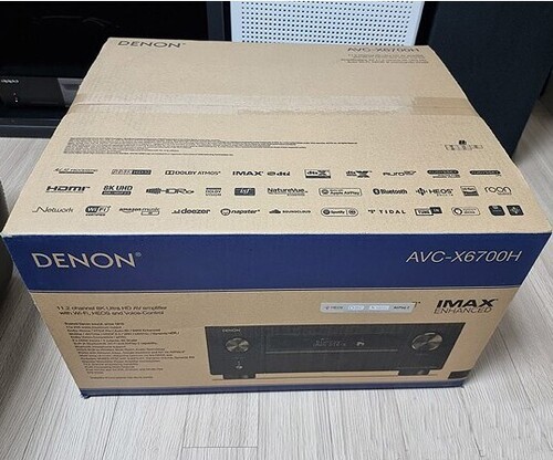 Denon AVR-X3700H 9.2-Channel AV Receiver With Wi-Fi IMAX Enhanced EUC