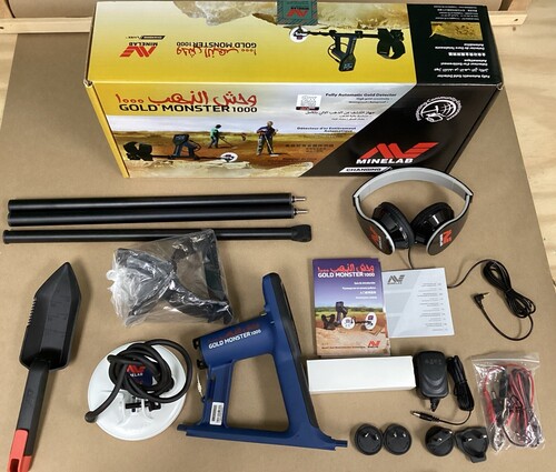 Minelab GPZ-7000 Metal Detector & Gold Monster