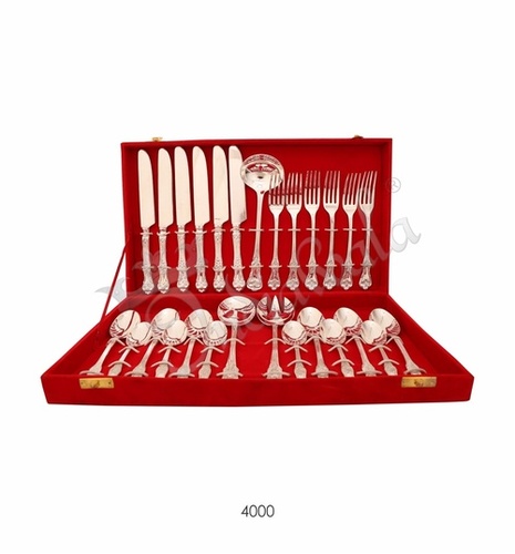 Premium Silver Plated Brass Cutlery Set