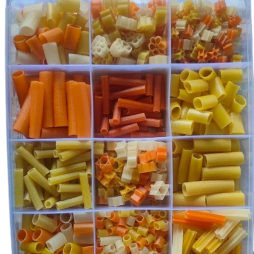 Unfired Snack Pellet Pappad - Ingredients: Maida Starch Salt