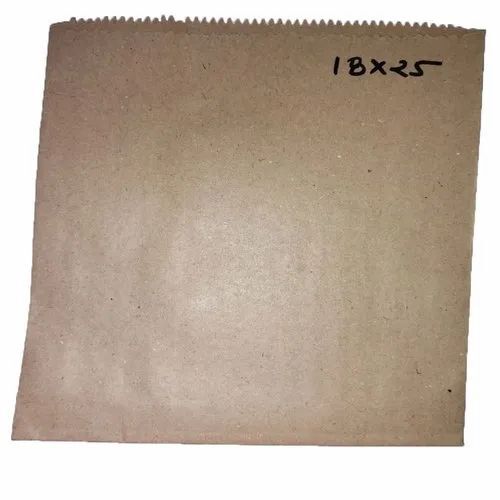 18x25cm Plain Brown Grocery Paper Bag