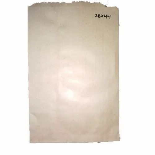 28x44cm Brown Kraft Paper Bag - 2kg Capacity, Biodegradable, Moisture Proof, Recyclable