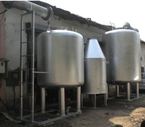 Automatic Stainless Steel Jacketed Pressure Vessel