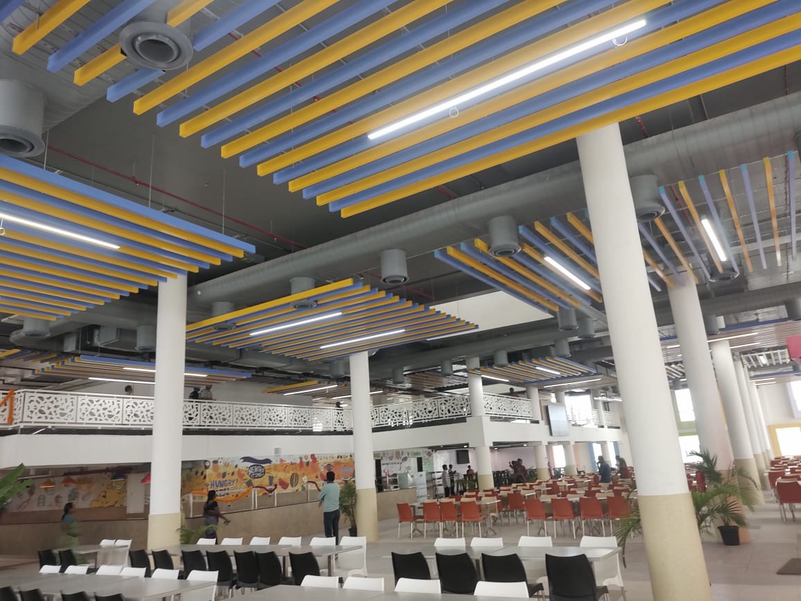 Bfc4 100X50 Mm Aluminium Baffle Ceiling - Application: Commercial & Residential Interiors