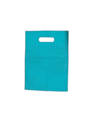 Blue Color Plain Non Woven D Cut Bag