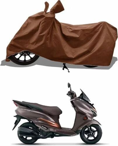 Brown Color Two Wheeler Scooter Cover