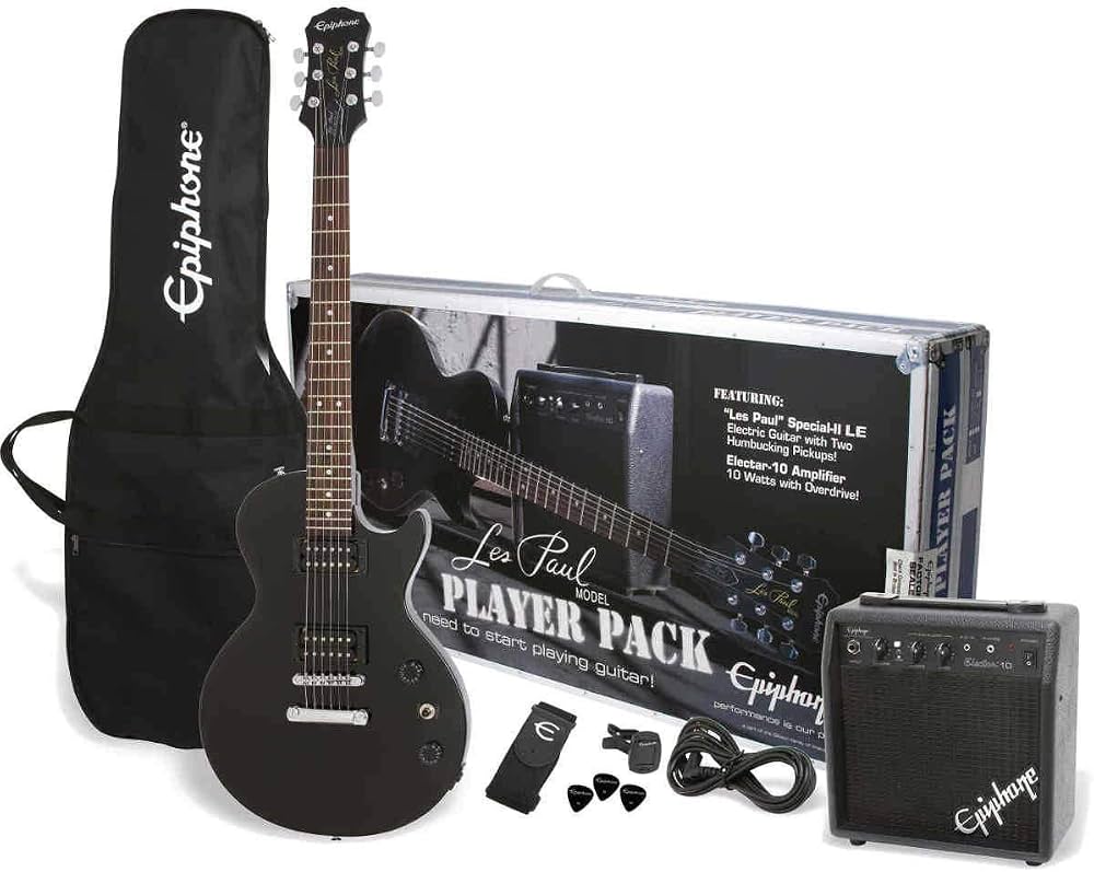 Epiphone Les Paul Electric Guitar Player Pack
