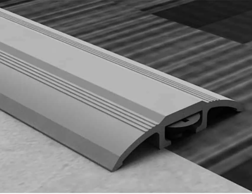 Iqubx Cp32 32 Mm Aluminium Carpet Transition Profile With Level Adjustment - Color: Any Ral Shade