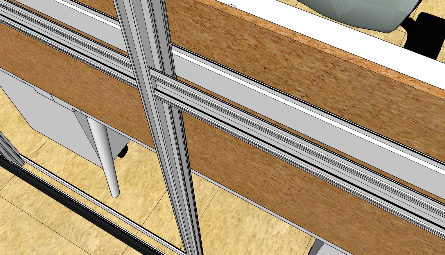 IQUBX WP03P Demountable Acoustic Modular Partition Wall
