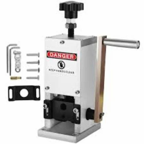 Manual Scrap Cable Striping Machine