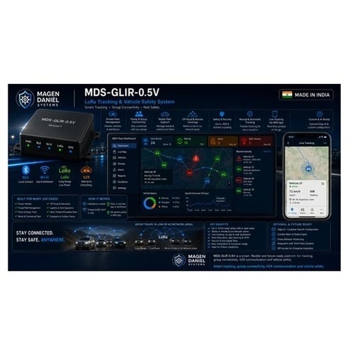 MDS GLiR-0.5V LoRa Tracking and Vehicle Safety System