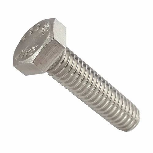 Polished Ms Steel Bolt